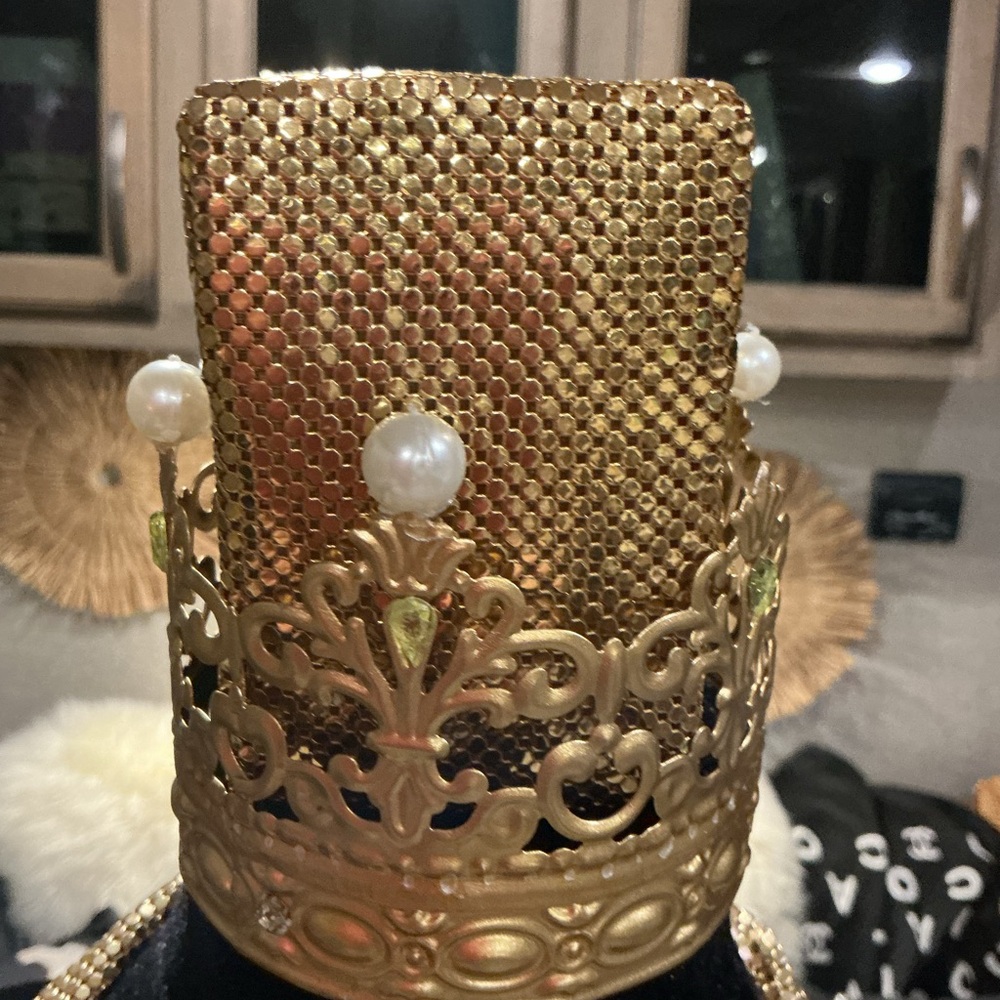 Whiting and Davis 1970’s Gold Mesh Cigarette Case - Picture 8 of 11